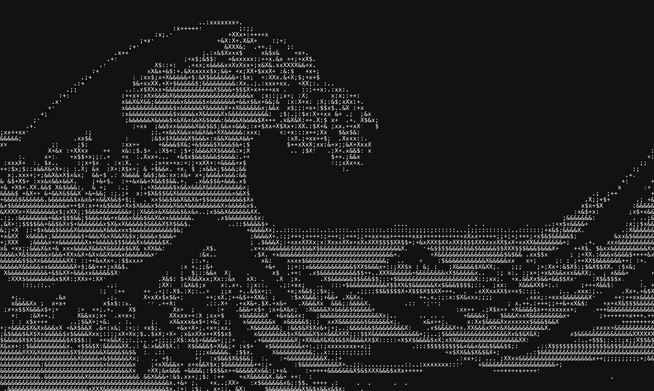 ASCII Art (Dark Theme)